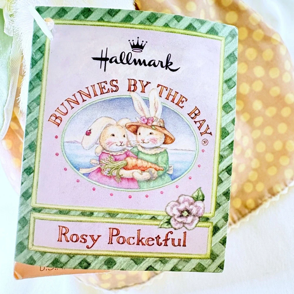 Vintage Hallmark Bunnies By The Bay Rosy Pocketful 12